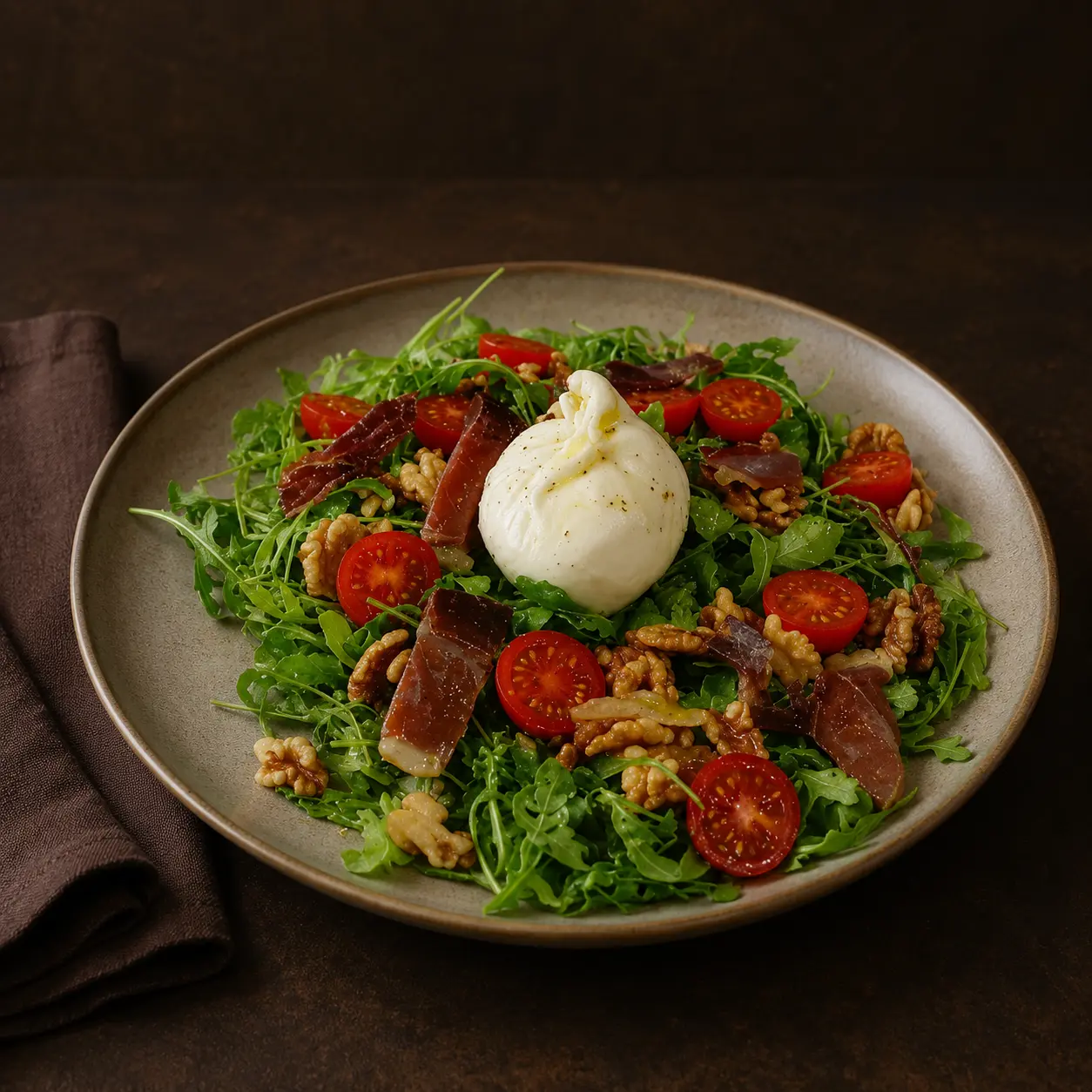 Ensalada de burrata